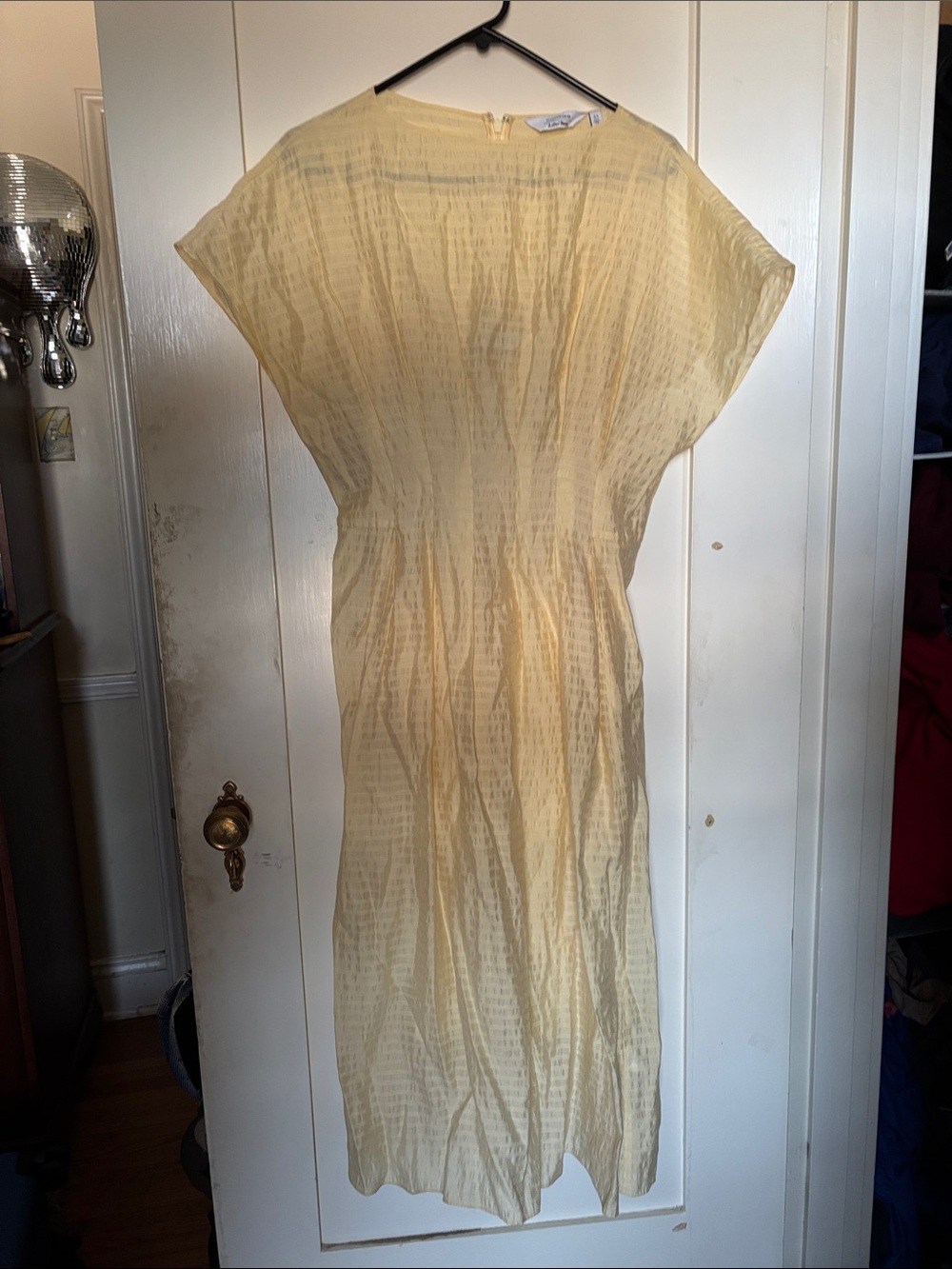 🧈Butter yellow Stockholm Atelier & Other Stories dress size 10